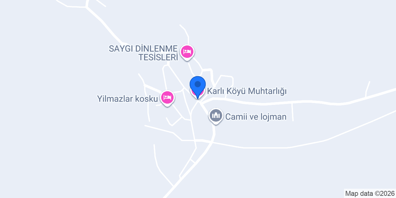 Karlı Köyü Muhtarlığı konumu