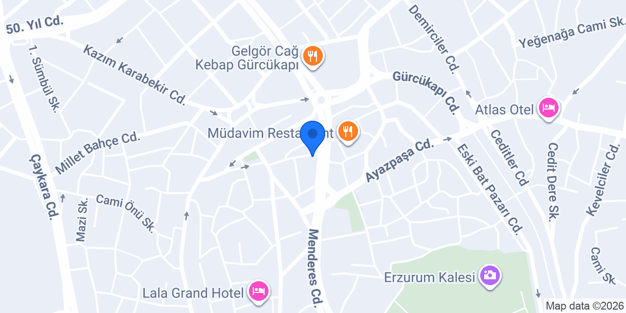 Zaloğlu Bıçakçılık konumu