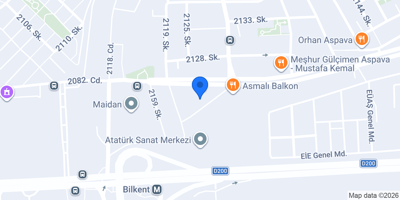 Baykan Mimarlık konumu