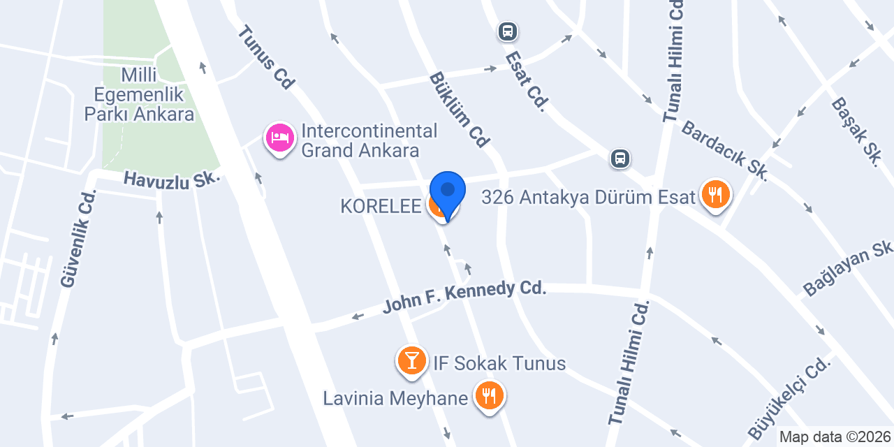 KORELEE konumu