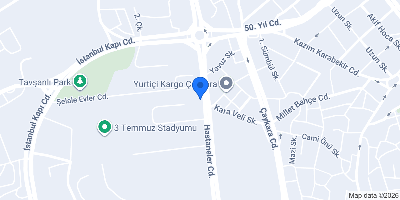 Uygur Eczanesi konumu