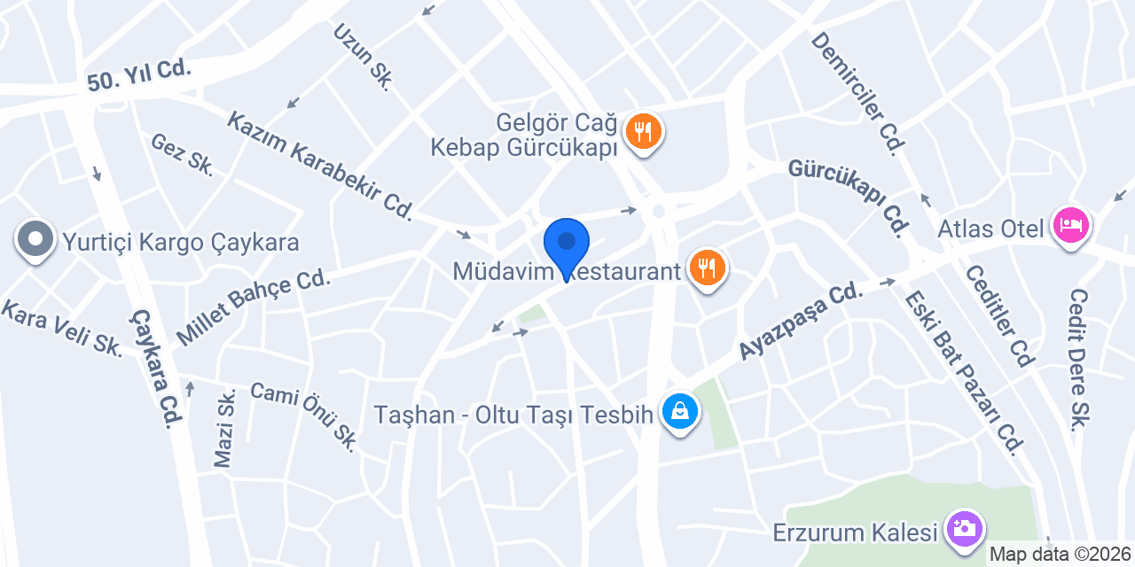 Ender Konaklama konumu