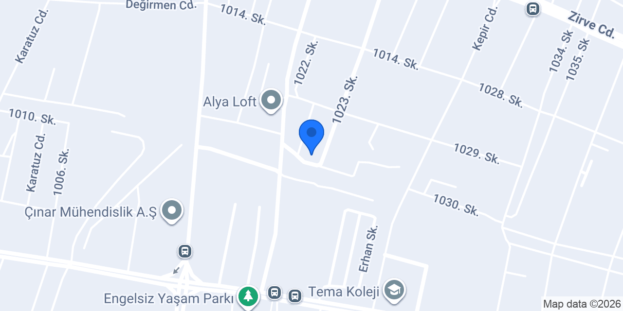 Perfume Atelier Bağlıca Merkez Ofis konumu