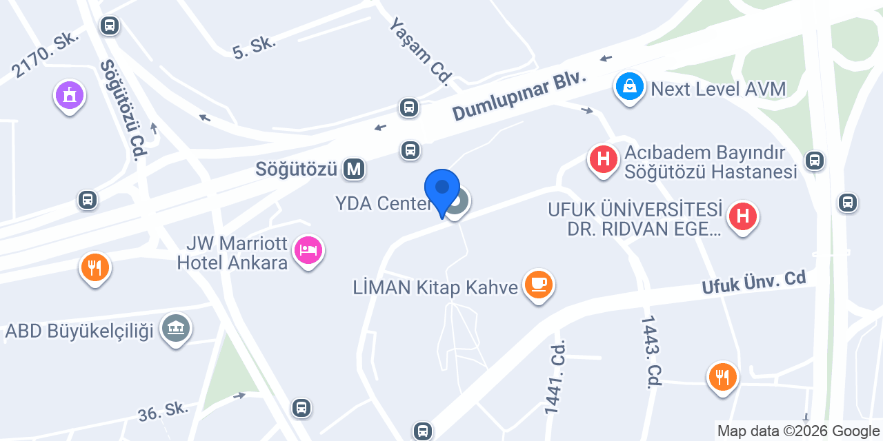 Lidya Grup Mimarlık konumu