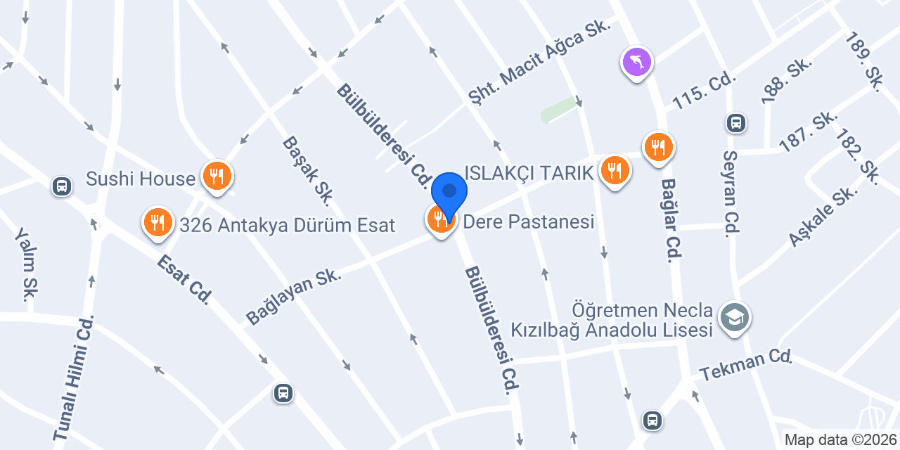 Esat Bağlayan Taksi konumu