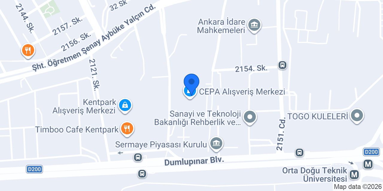 Evren Güneş Sigorta konumu