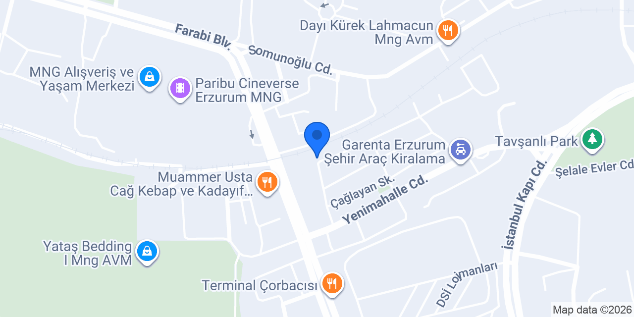 Ptt Gar Şubesi konumu