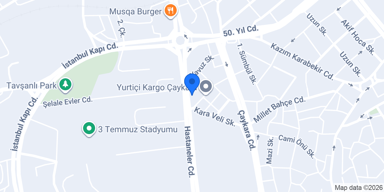 Teta Tur konumu