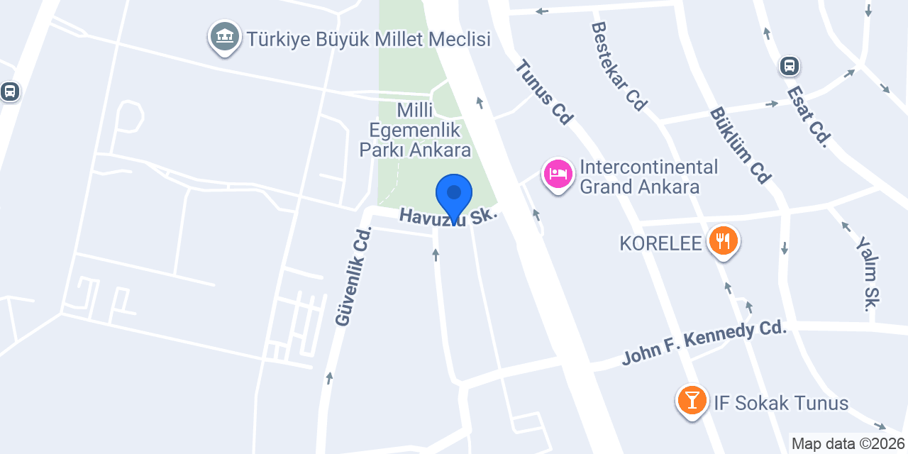 A&T Bank Ankara Şubesi konumu