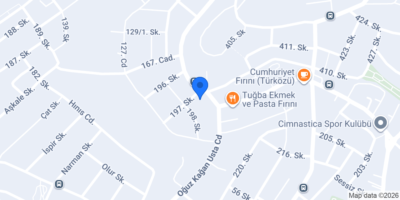 Türközü Eczanesi konumu