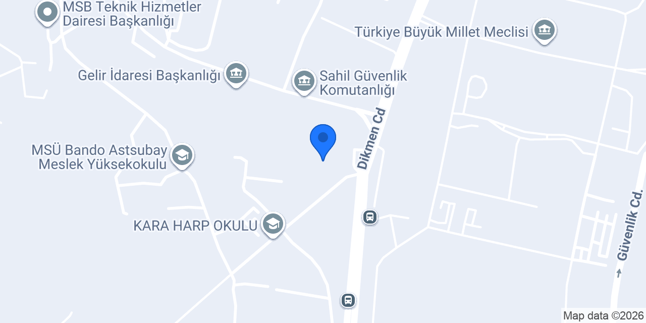 Ptt Maliye Bakanlığı Şubesi konumu