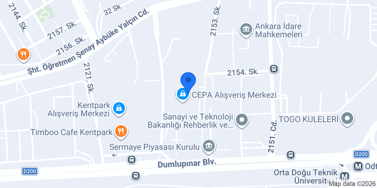 Jolly Tur - Cepa AVM konumu
