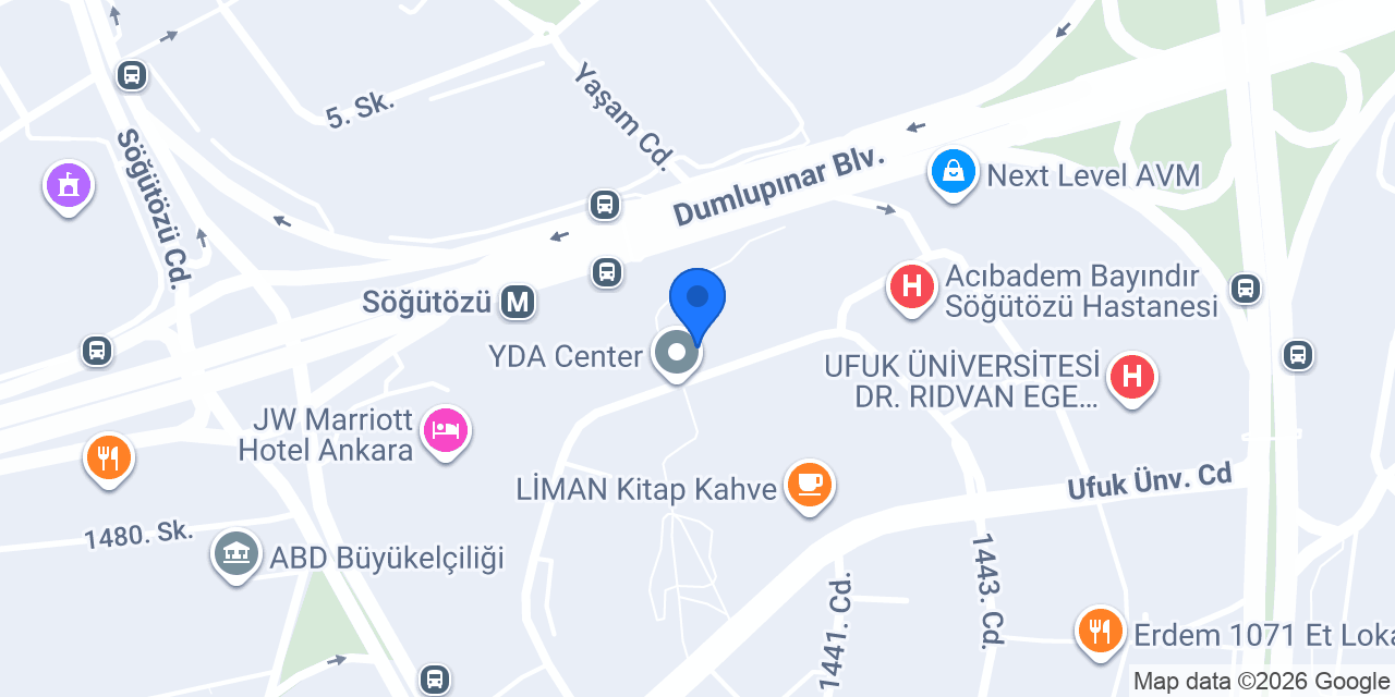 YDA Center Eczanesi konumu