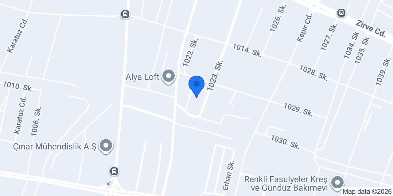 Meon Robotik Otomasyon konumu
