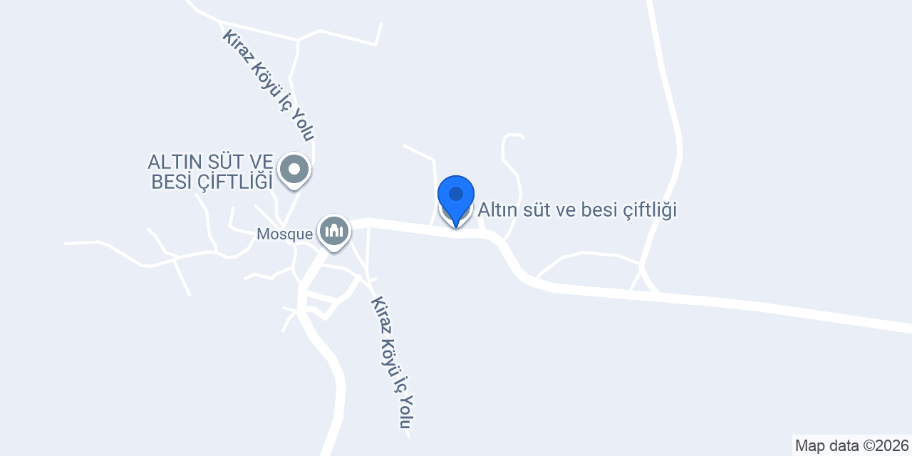 Altın süt ve besi çiftliği konumu