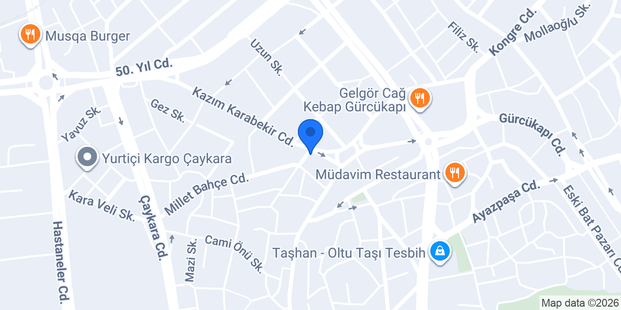 Yedi Kapı Otel konumu