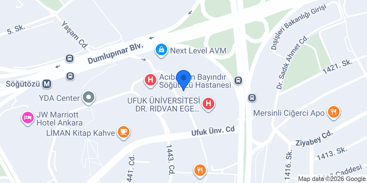 ECZANE NEXT LEVEL PHARMACY konumu