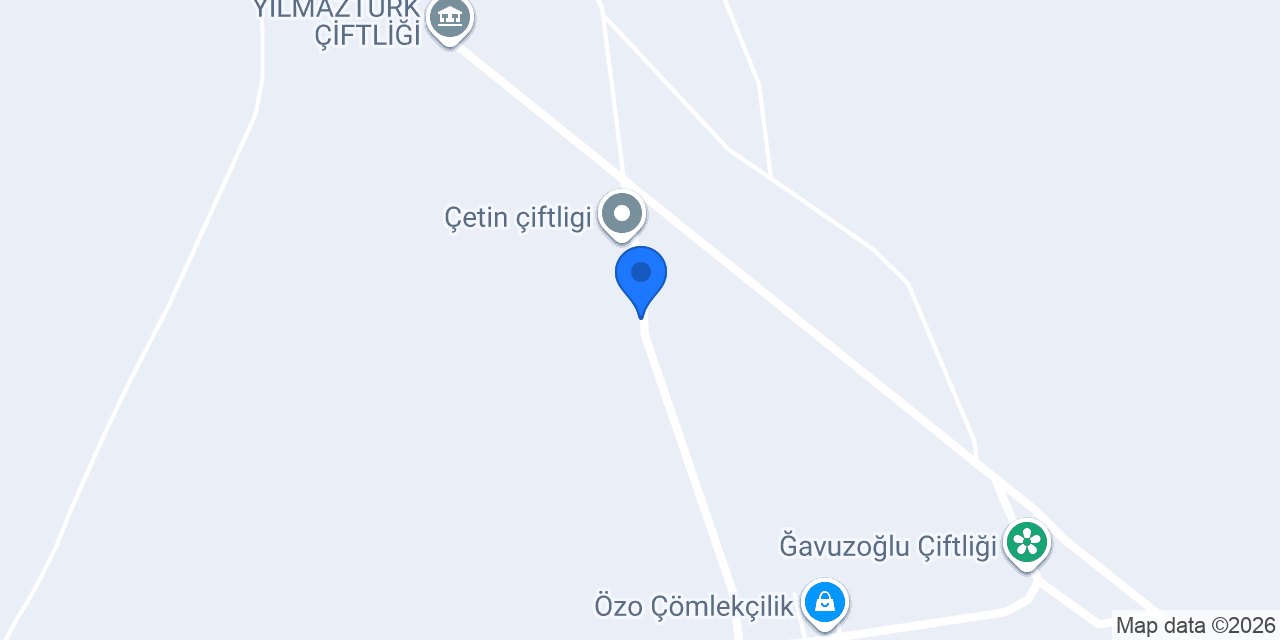Çetin çiftligi konumu