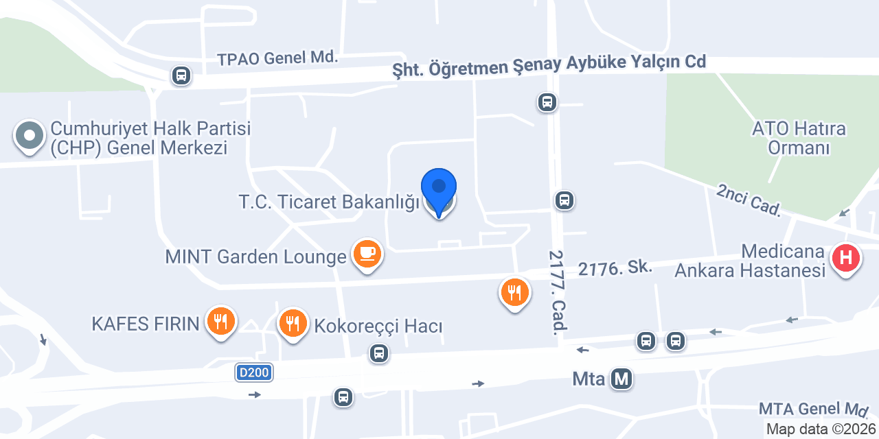 Gümrükler Genel Müdürlüğü konumu