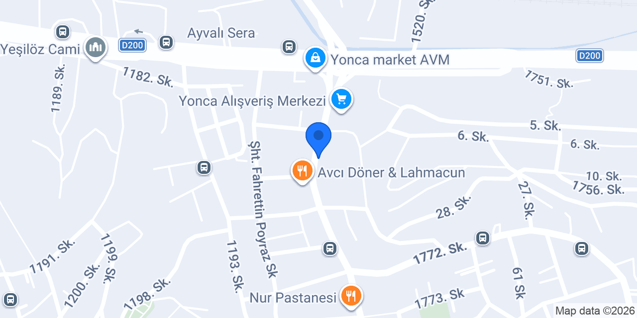 YEŞİLBAYIR OPTİK konumu