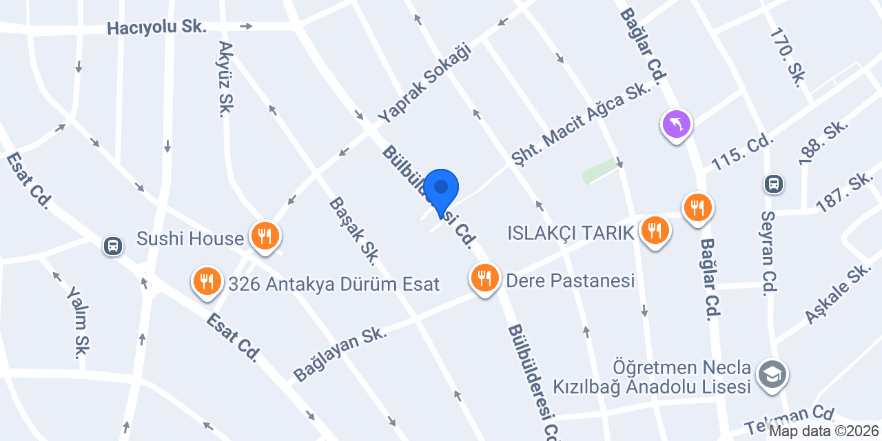 Pi Erkek Kuaförü konumu