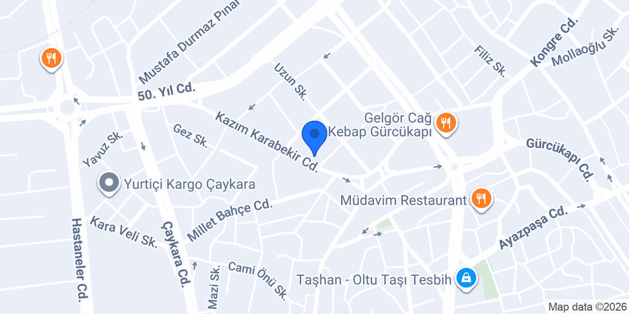 Otel Amiller konumu