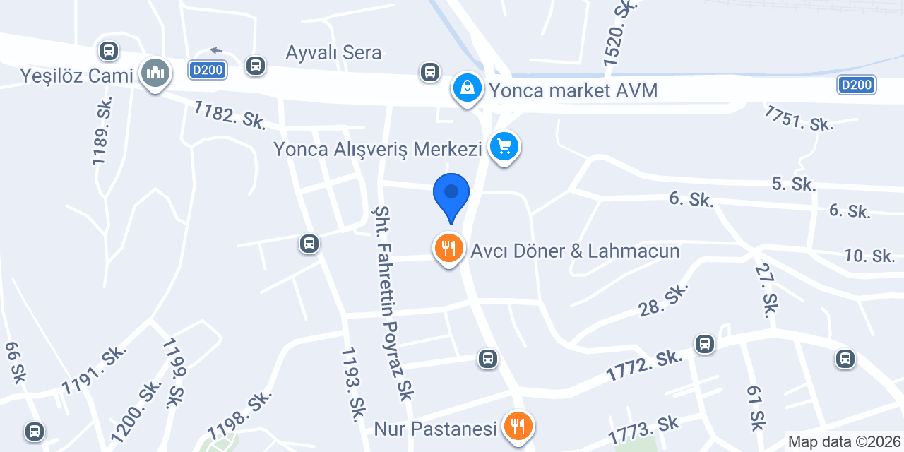 Balcı Yapı Market konumu