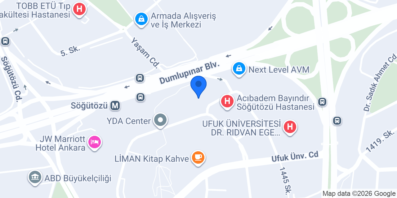 Varan Söğütözü Tesisleri konumu