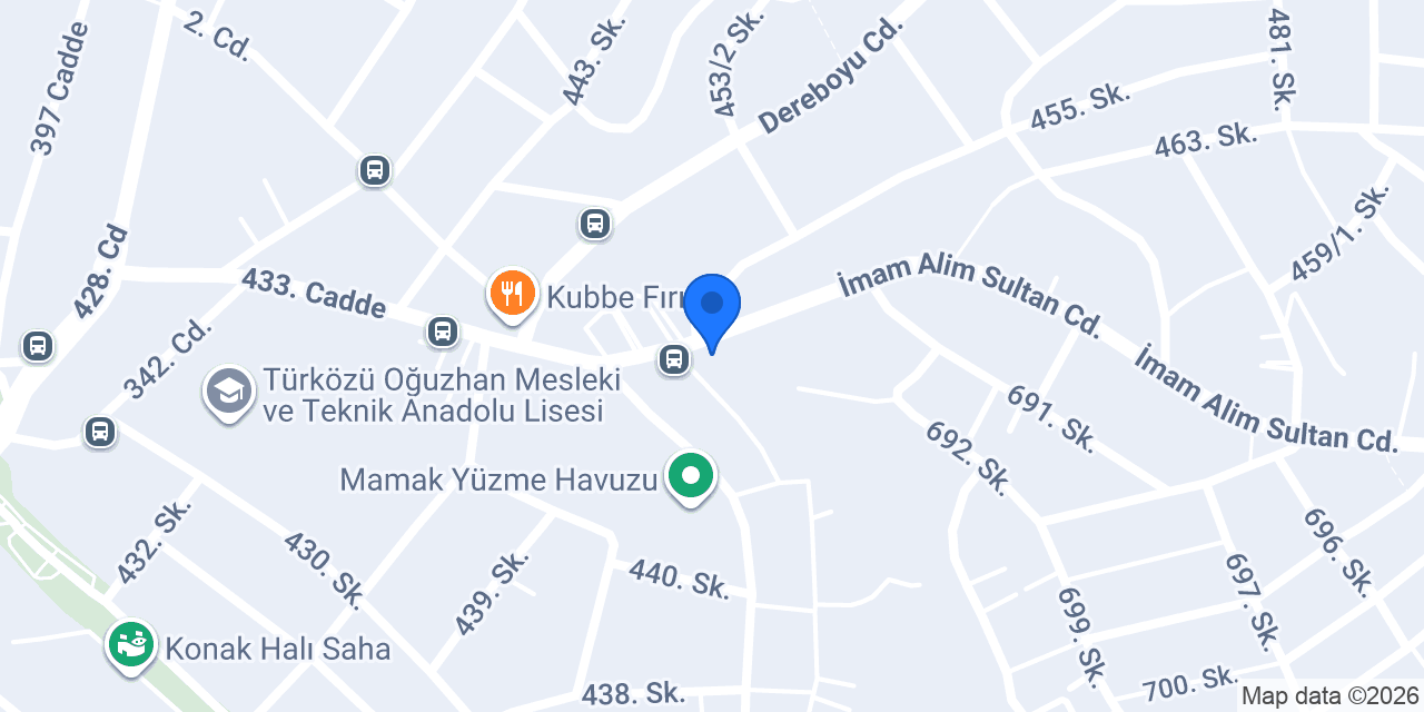 Arçelik Ankara - İstanbul Pazarı Mobilya konumu