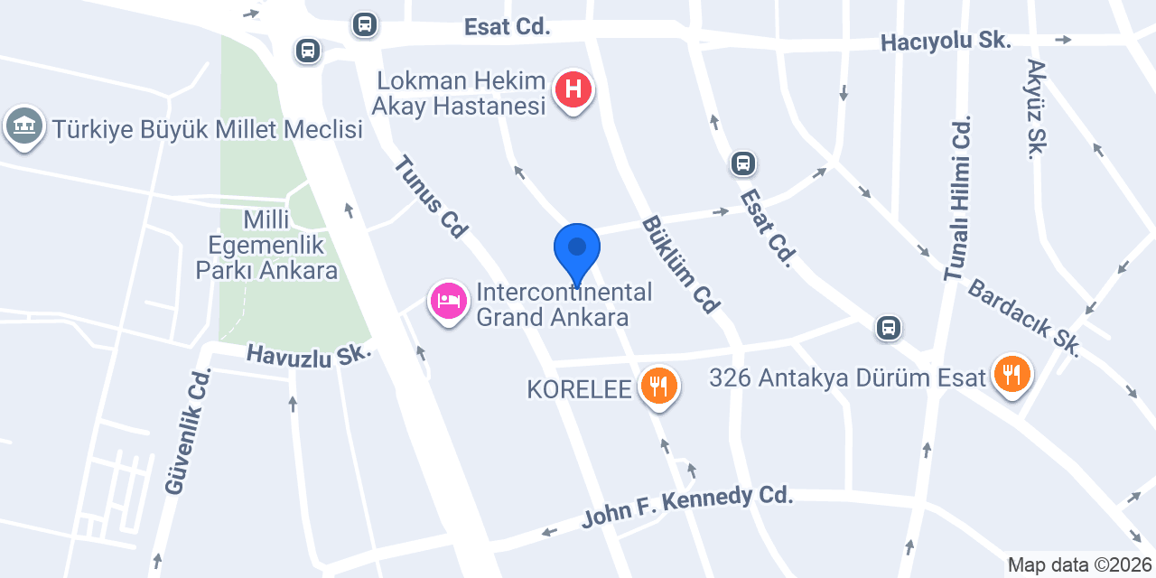 Çankaya Bestekar Aile Sağlığı Mer. konumu