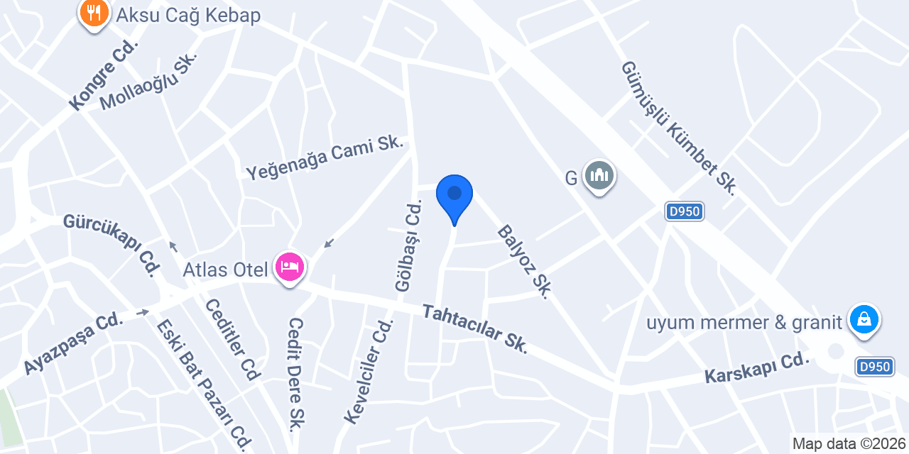 YAPRAK MOBİLYA konumu