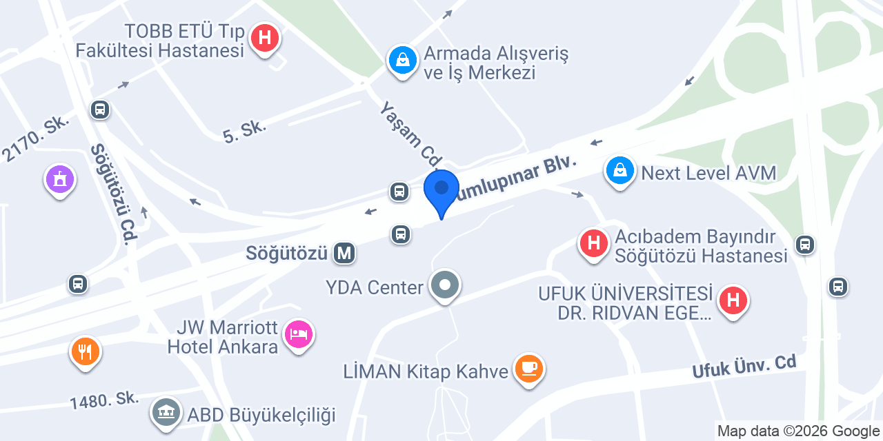 Simitçi Dünyası Mutfak - YDA Center konumu