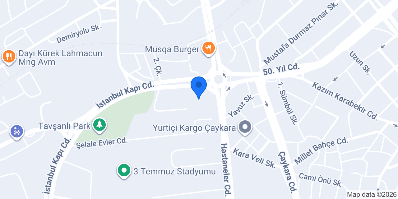 Erdoğan Hukuk Bürosu konumu