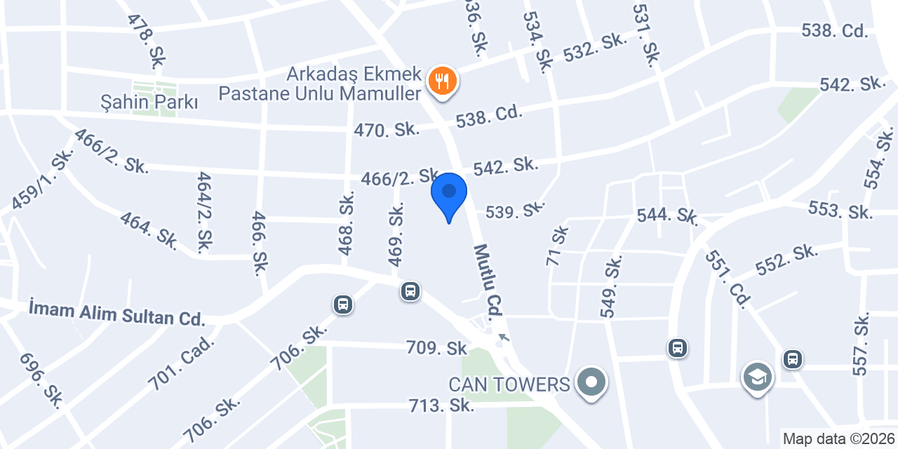 Mutlu Çiçek Evi konumu