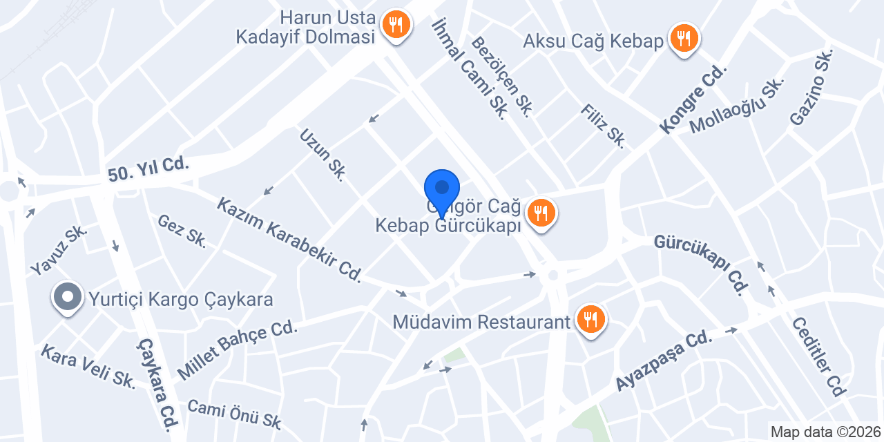 VEFA GRUP İNŞAAT konumu