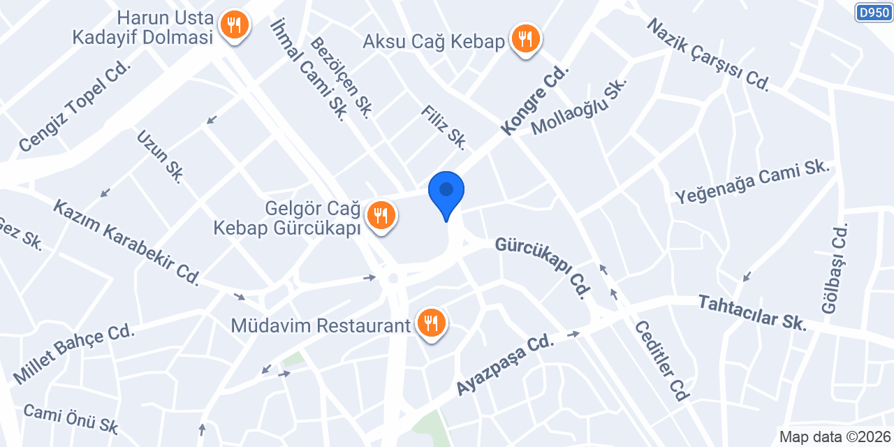 Çınar Eczanesi konumu