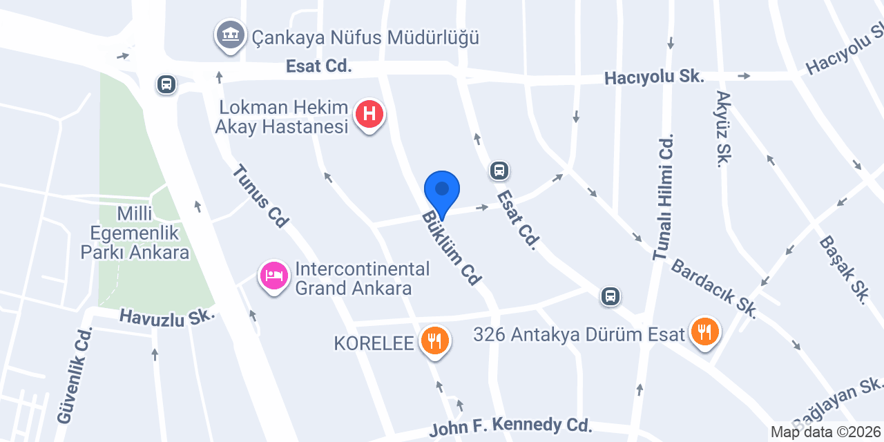 Alamania Döner Tunalı Şubesi konumu