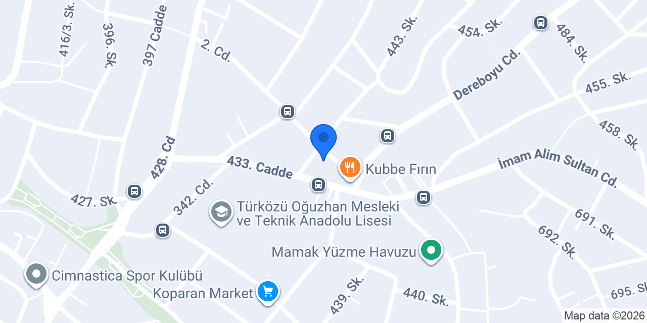 Damla Unlu Mamüller konumu