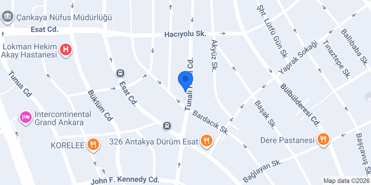 Bos Araç Kiralama Ankara konumu