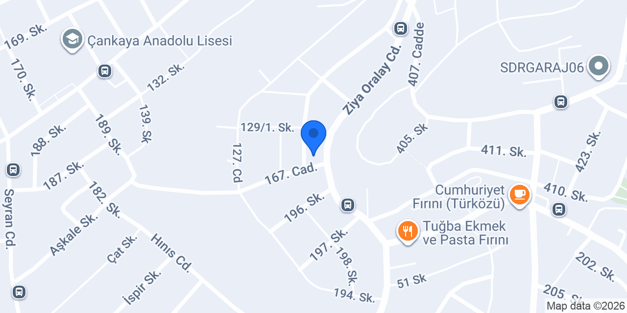 Cadde terzi konumu