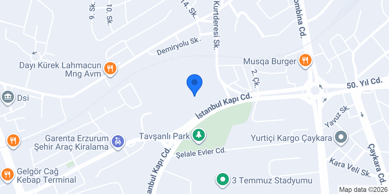 AV. HASAN GÜNEY konumu