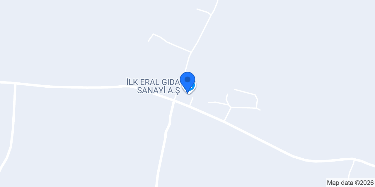 İLK ERAL GIDA SANAYİ A.Ş. konumu