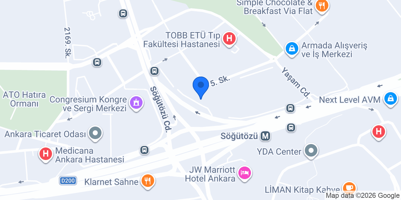 Tavacı Recep Usta Söğütözü konumu