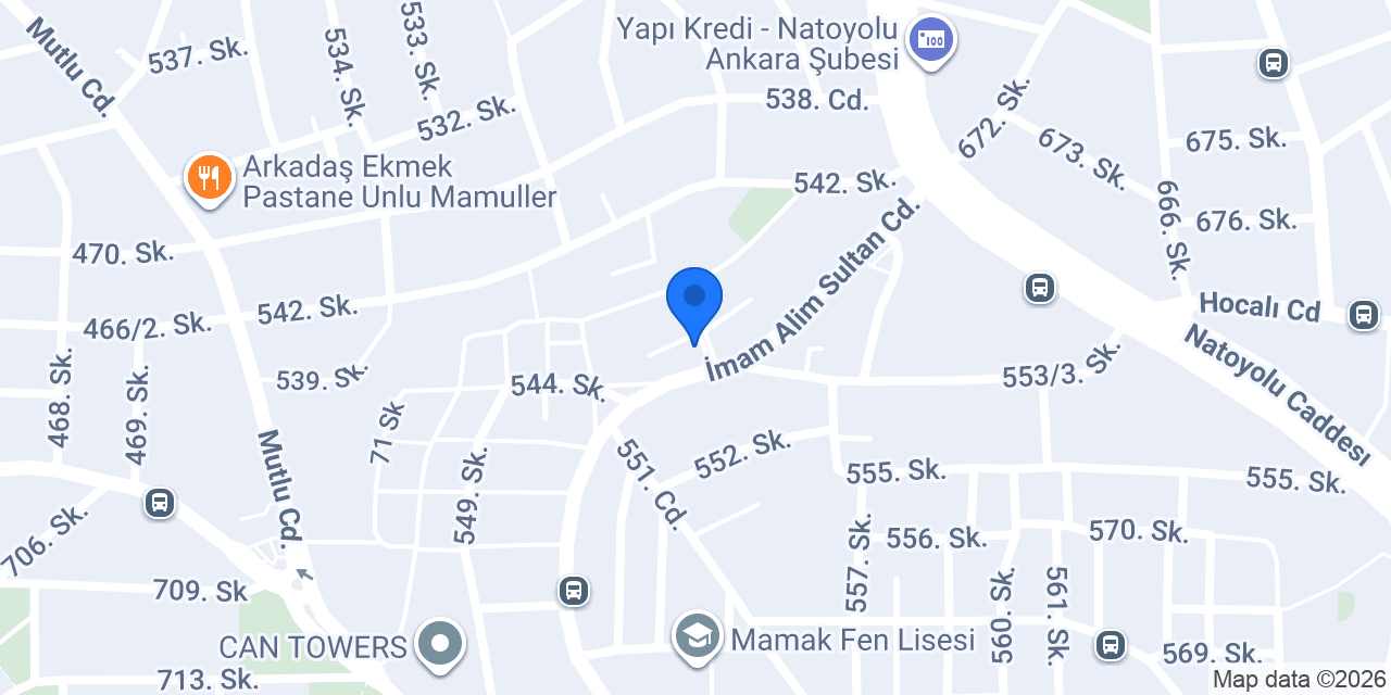 TUANAM 2 KIRTASİYE konumu