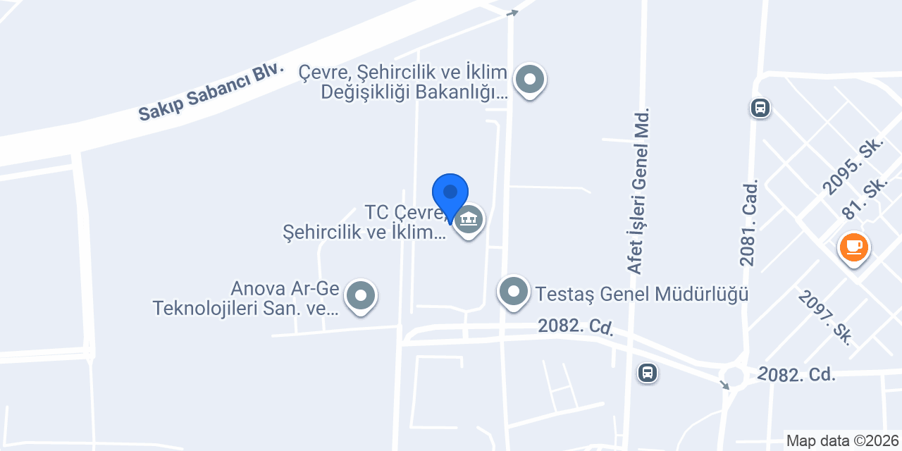Anıt Ağaçlar konumu