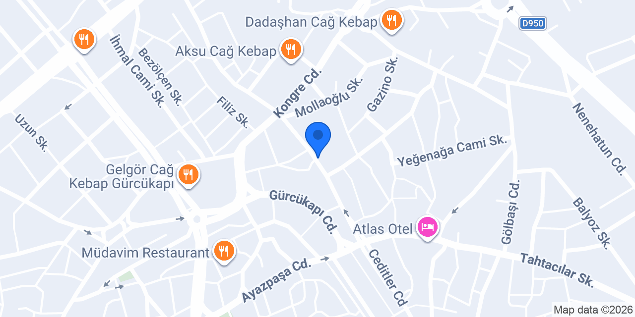 Uşak Seramik konumu