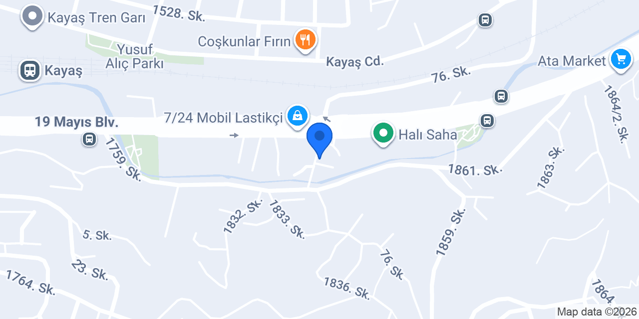 Kayaş Taksi konumu