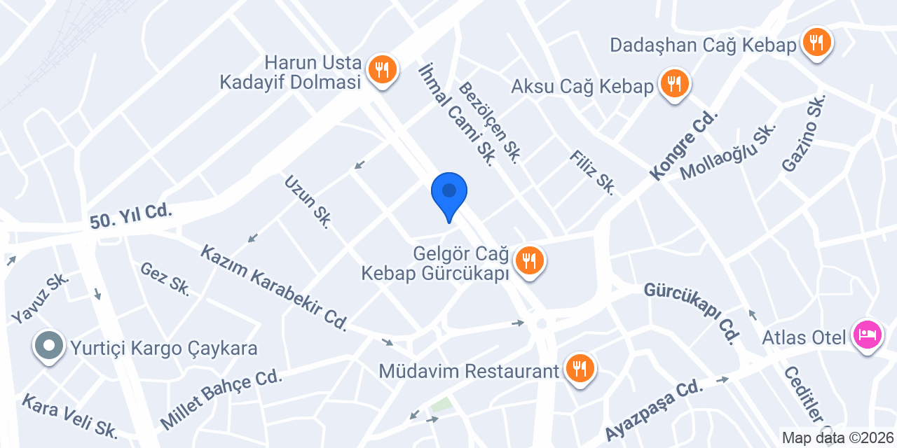 Çakır Sigorta konumu