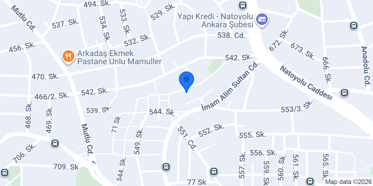 Pınar su mamak konumu