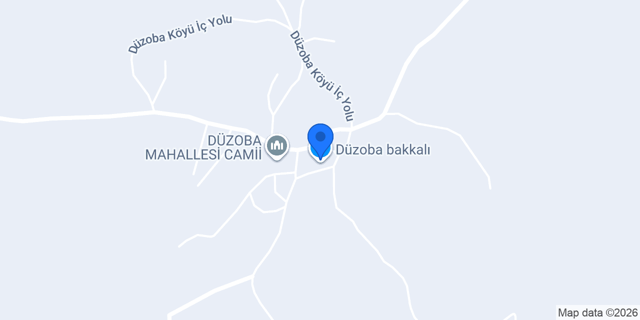 Düzoba bakkalı konumu